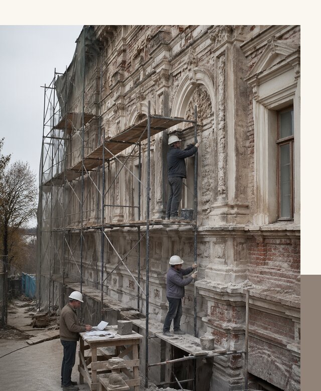 Реставрация объектов культурного наследия под ключ в Тейково
