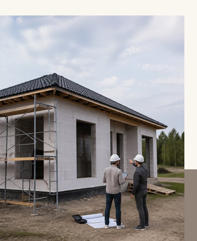 Проектирование одноэтажных домов из газобетона в Тейково